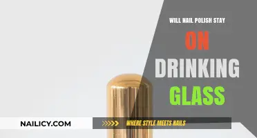Does Nail Polish Stay on Drinking Glasses? Tips and Tricks