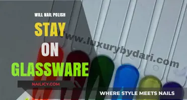 Does Nail Polish Adhere to Glassware? A Durability and Application Guide