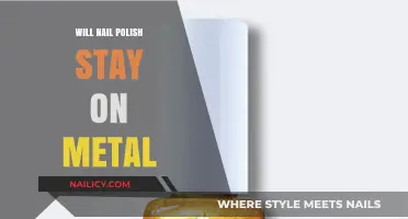 Does Nail Polish Adhere to Metal Surfaces? A Durability Guide