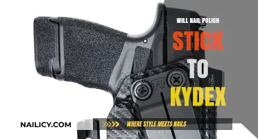 Does Nail Polish Adhere to Kydex? A Comprehensive Guide