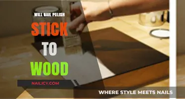 Can Nail Polish Adhere to Wood? Tips and Tricks Revealed