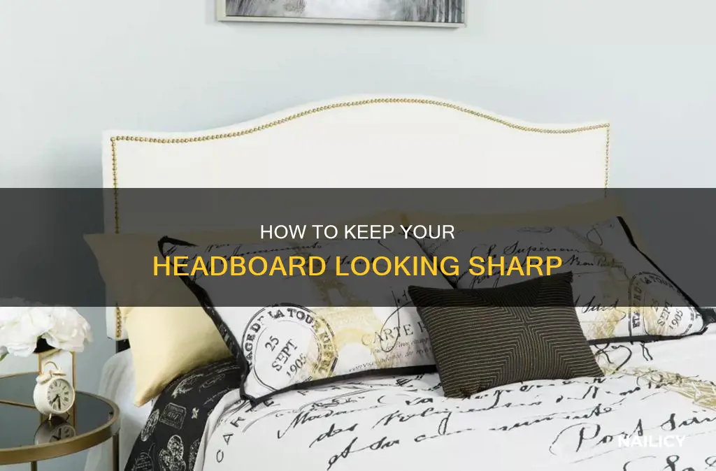 will nail trim stay in headboard headboard
