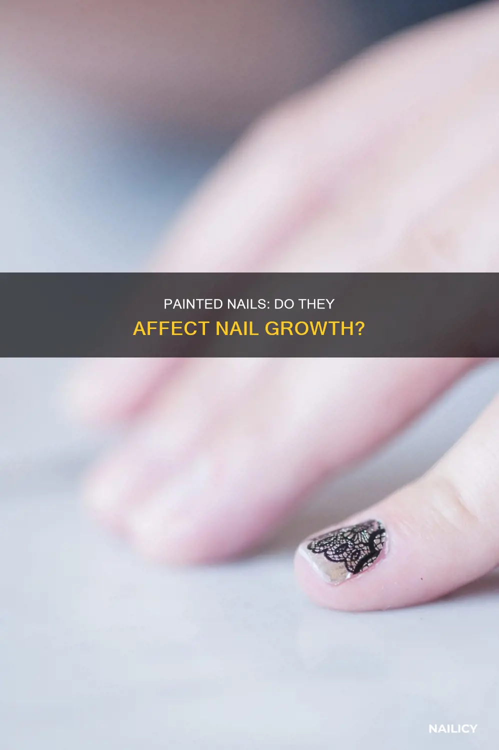 will nails grow if painted