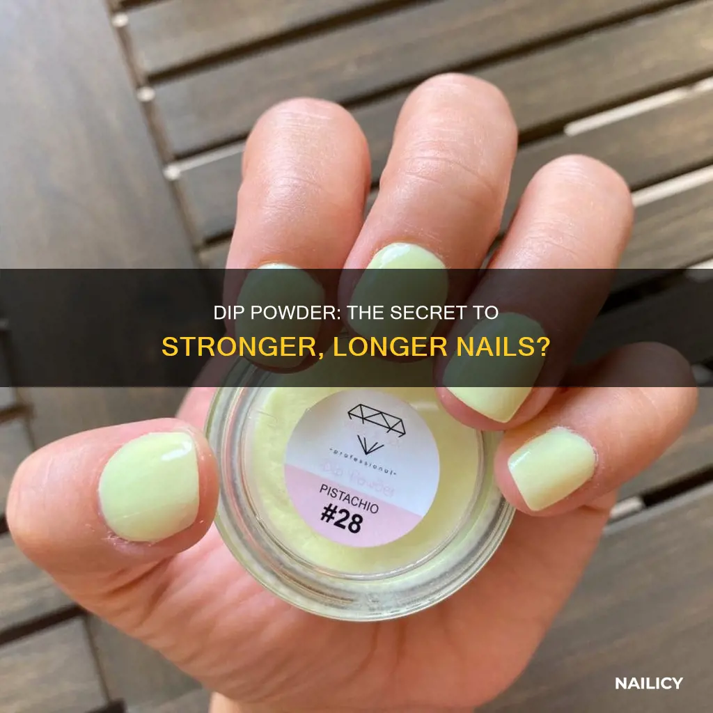 will nails grow with dip powder