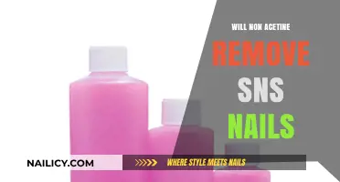 Non-Acetone Nail Polish Remover: Effective for SNS Nails?