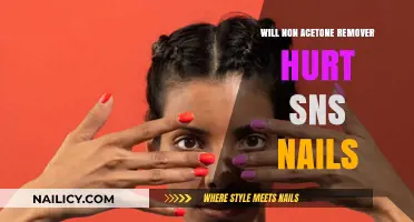 Non-Acetone Remover: Safe for SNS Nails?