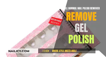 Does Standard Nail Polish Remover Work on Gel Polish?