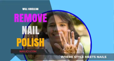 Oxiclean's Effectiveness on Nail Polish Removal