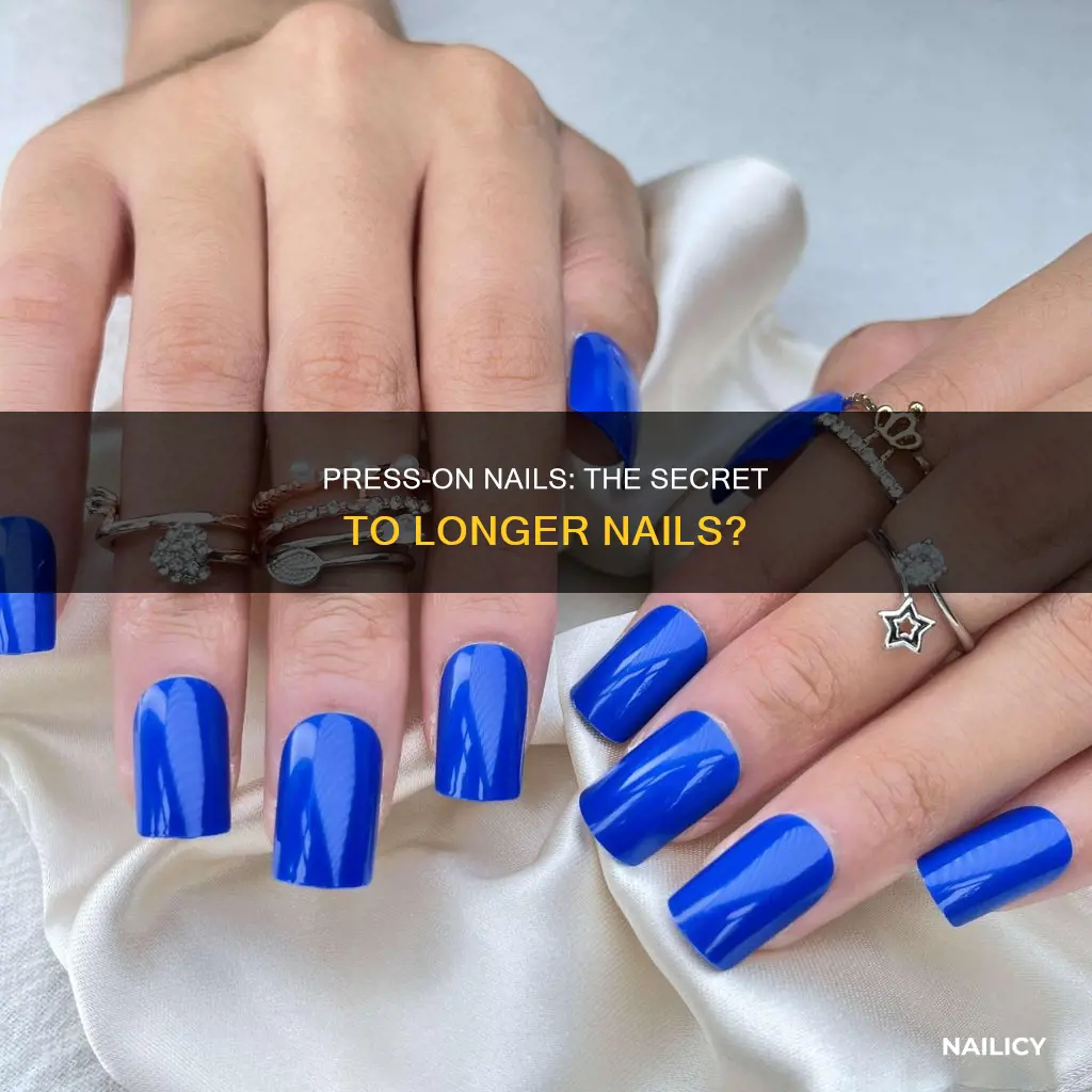 will press on nails help my nails grow
