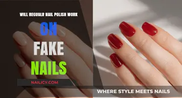 Can Regular Nail Polish Adhere and Last on Fake Nails?