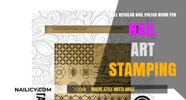 Can Regular Nail Polish Be Used for Stamping Nail Art?