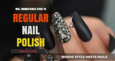Can Rhinestones Adhere to Regular Nail Polish? Tips and Tricks