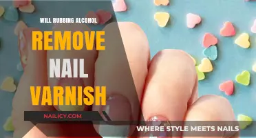 Rubbing Alcohol: An Effective Nail Varnish Remover?