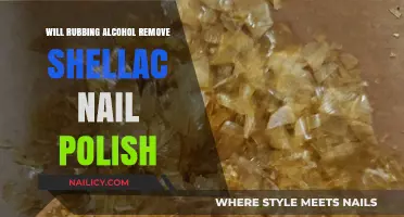 Rubbing Alcohol: Shellac Nail Polish Remover?