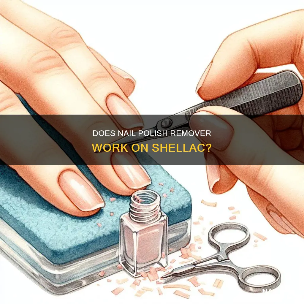 will shellac come off with nail polish remover