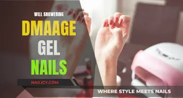 Gel Nails and Showering: What's the Damage?