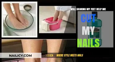 Soaking Feet: Easier Nail Cutting?