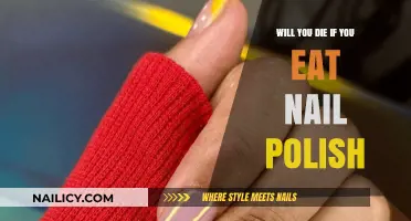 Eating Nail Polish: Potential Dangers and Health Risks Explained
