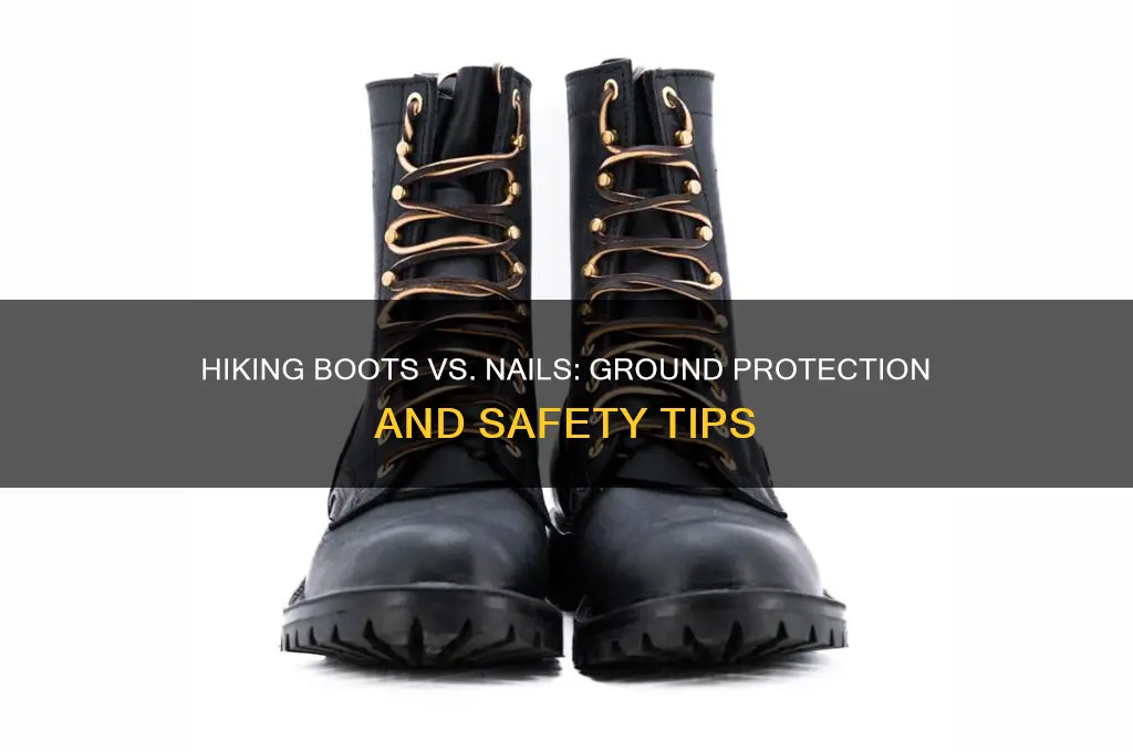 would hiking boots protect from nails in ground