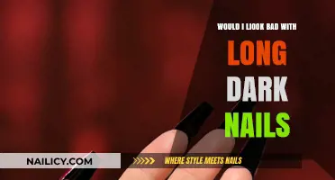 Long Dark Nails: A Bad Look?