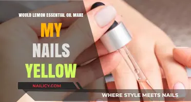 Lemon Essential Oil and Nail Discoloration: Separating Fact from Fiction