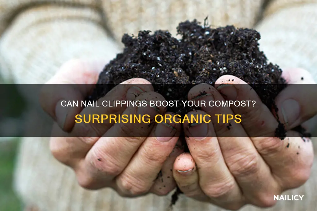 would nail clippings improve compost