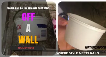 Removing Wall Paint with Nail Polish Remover: Does it Work?