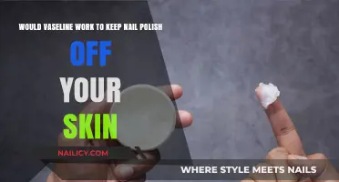 Vaseline as a Barrier: Preventing Nail Polish Stains on Skin