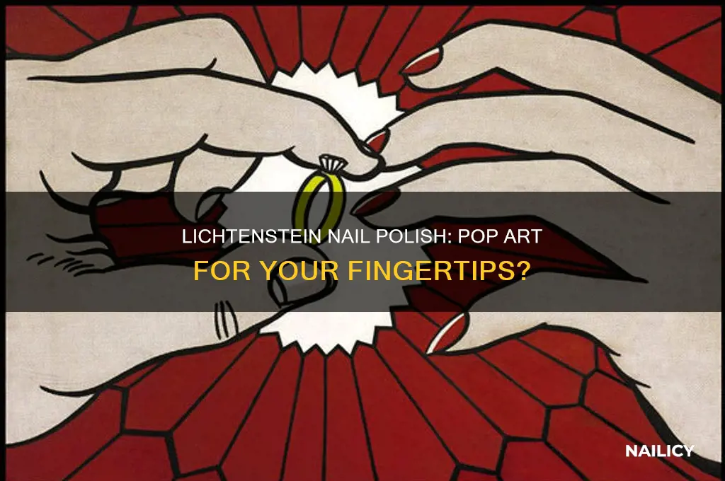 would you like to lichtenstein nail polish